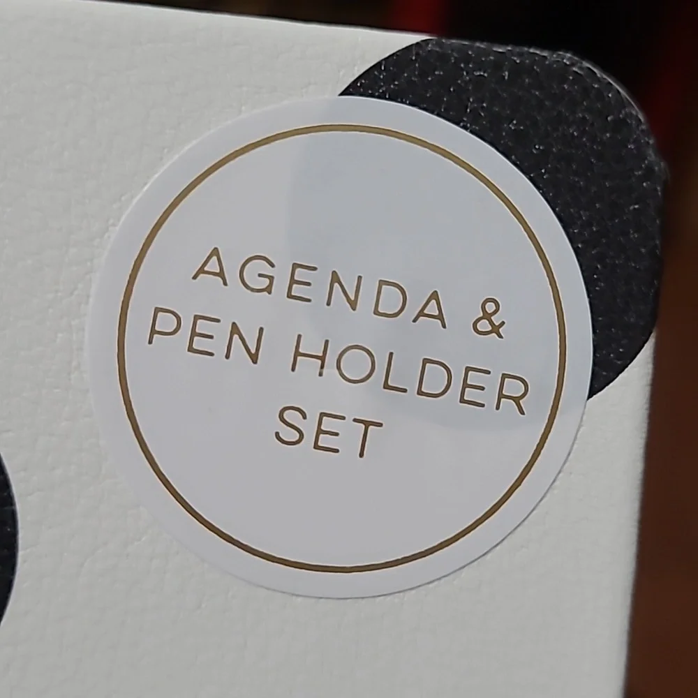 2026 Agenda Planner with Pen Holder Set